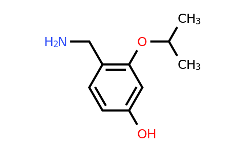 CAS 1243285-73-5 | 4-(Aminomethyl)-3-(propan-2-yloxy)phenol