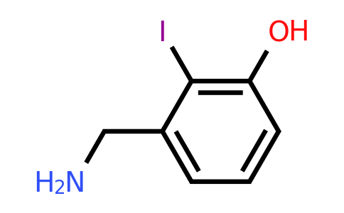 CAS 1243285-84-8 | 3-(Aminomethyl)-2-iodophenol