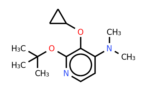 CAS 1243285-85-9 | 2-Tert-butoxy-3-cyclopropoxy-N,n-dimethylpyridin-4-amine