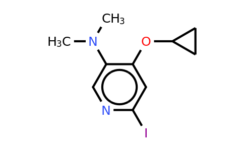 CAS 1243285-95-1 | 4-Cyclopropoxy-6-iodo-N,n-dimethylpyridin-3-amine