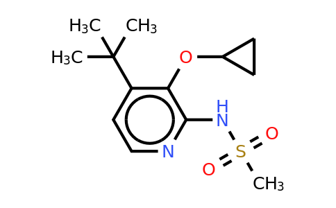CAS 1243286-07-8 | N-(4-tert-butyl-3-cyclopropoxypyridin-2-YL)methanesulfonamide