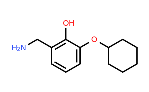 CAS 1243286-26-1 | 2-(Aminomethyl)-6-(cyclohexyloxy)phenol