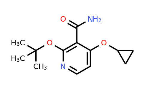 CAS 1243286-28-3 | 2-Tert-butoxy-4-cyclopropoxynicotinamide