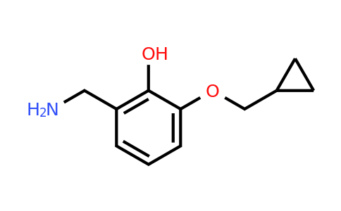 CAS 1243286-31-8 | 2-(Aminomethyl)-6-(cyclopropylmethoxy)phenol
