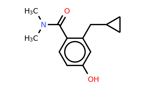 CAS 1243286-47-6 | 2-(Cyclopropylmethyl)-4-hydroxy-N,n-dimethylbenzamide