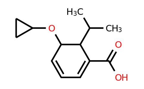 CAS 1243286-49-8 | 5-Cyclopropoxy-6-isopropylcyclohexa-1,3-diene-1-carboxylic acid