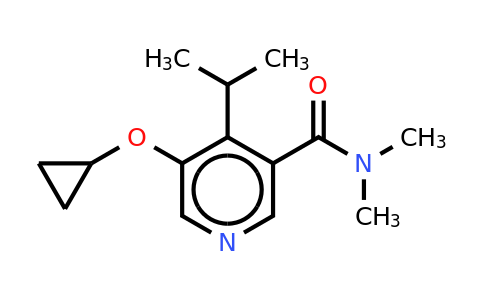 CAS 1243286-57-8 | 5-Cyclopropoxy-4-isopropyl-N,n-dimethylnicotinamide