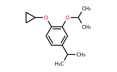 CAS 1243286-64-7 | 1-Cyclopropoxy-2-isopropoxy-4-isopropylbenzene