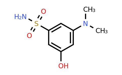 CAS 1243286-65-8 | 3-(Dimethylamino)-5-hydroxybenzene-1-sulfonamide