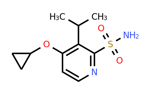 CAS 1243286-66-9 | 4-Cyclopropoxy-3-isopropylpyridine-2-sulfonamide