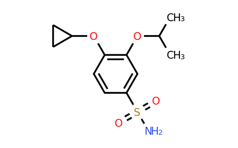 CAS 1243286-67-0 | 4-Cyclopropoxy-3-isopropoxybenzenesulfonamide
