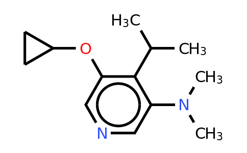 CAS 1243286-80-7 | 5-Cyclopropoxy-4-isopropyl-N,n-dimethylpyridin-3-amine