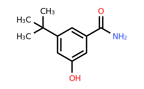 CAS 1243286-91-0 | 3-Tert-butyl-5-hydroxybenzamide