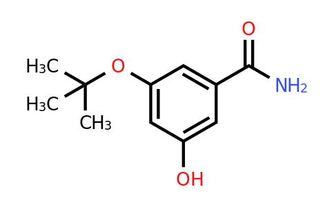 CAS 1243286-94-3 | 3-Tert-butoxy-5-hydroxybenzamide