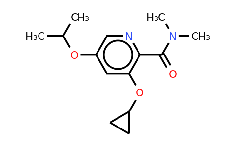 CAS 1243286-95-4 | 3-Cyclopropoxy-5-isopropoxy-N,n-dimethylpicolinamide