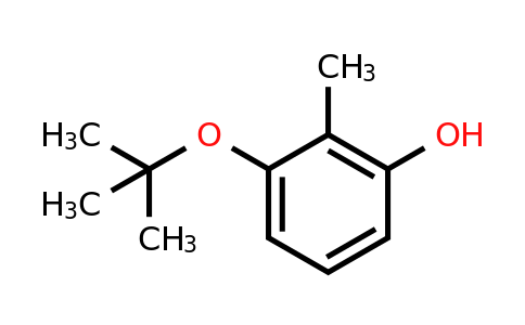 CAS 1243286-98-7 | 3-(Tert-butoxy)-2-methylphenol
