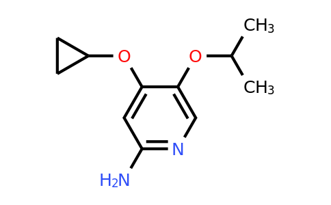 CAS 1243287-06-0 | 4-Cyclopropoxy-5-isopropoxypyridin-2-amine