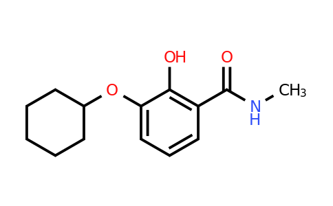 CAS 1243287-11-7 | 3-(Cyclohexyloxy)-2-hydroxy-N-methylbenzamide