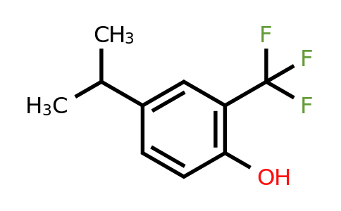 CAS 1243287-15-1 | 4-(Propan-2-YL)-2-(trifluoromethyl)phenol