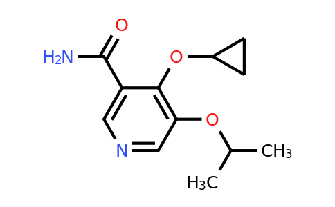 CAS 1243287-17-3 | 4-Cyclopropoxy-5-isopropoxynicotinamide