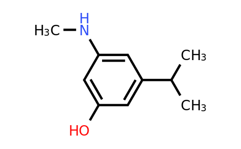 CAS 1243287-21-9 | 3-(Methylamino)-5-(propan-2-YL)phenol