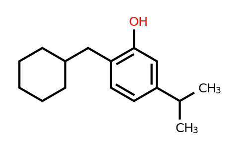CAS 1243287-22-0 | 2-(Cyclohexylmethyl)-5-isopropylphenol