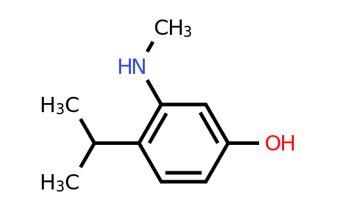 CAS 1243287-23-1 | 3-(Methylamino)-4-(propan-2-YL)phenol