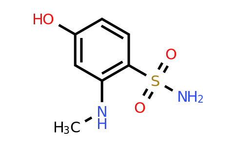 CAS 1243287-24-2 | 4-Hydroxy-2-(methylamino)benzene-1-sulfonamide