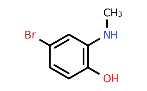 CAS 1243287-26-4 | 4-Bromo-2-(methylamino)phenol