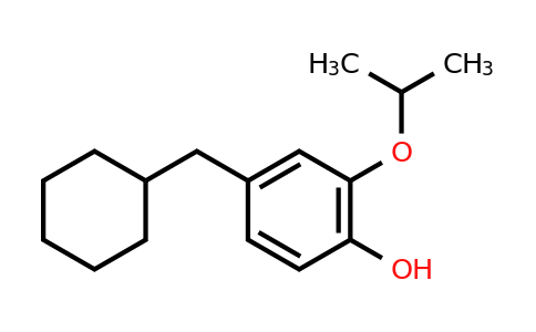 CAS 1243287-31-1 | 4-(Cyclohexylmethyl)-2-isopropoxyphenol