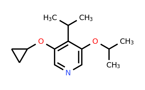 CAS 1243287-32-2 | 3-Cyclopropoxy-5-isopropoxy-4-isopropylpyridine