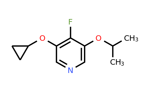 CAS 1243287-34-4 | 3-Cyclopropoxy-4-fluoro-5-isopropoxypyridine