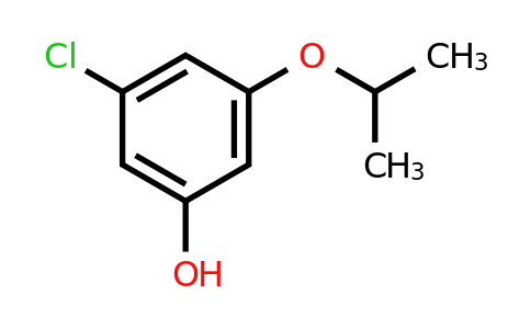 CAS 1243287-35-5 | 3-Chloro-5-(propan-2-yloxy)phenol