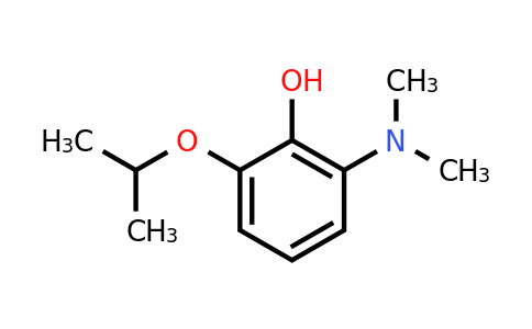 CAS 1243287-40-2 | 2-(Dimethylamino)-6-(propan-2-yloxy)phenol