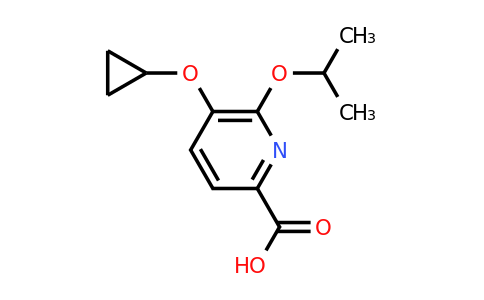 CAS 1243287-43-5 | 5-Cyclopropoxy-6-isopropoxypicolinic acid