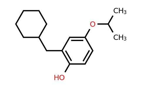 CAS 1243287-48-0 | 2-(Cyclohexylmethyl)-4-isopropoxyphenol