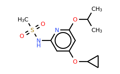 CAS 1243287-50-4 | N-(4-cyclopropoxy-6-isopropoxypyridin-2-YL)methanesulfonamide