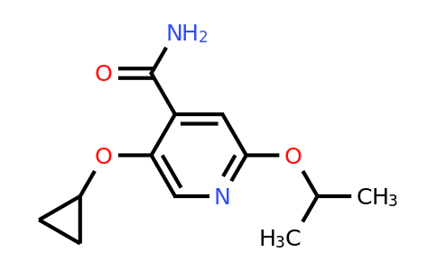 CAS 1243287-61-7 | 5-Cyclopropoxy-2-isopropoxyisonicotinamide