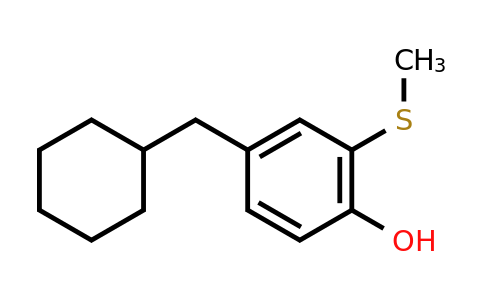 CAS 1243287-62-8 | 4-(Cyclohexylmethyl)-2-(methylthio)phenol