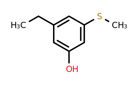 CAS 1243287-64-0 | 3-Ethyl-5-(methylthio)phenol
