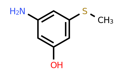 CAS 1243287-66-2 | 3-Amino-5-(methylthio)phenol