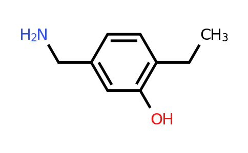 CAS 1243287-67-3 | 5-(Aminomethyl)-2-ethylphenol