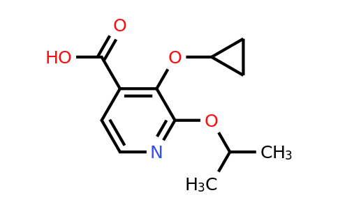 CAS 1243287-71-9 | 3-Cyclopropoxy-2-isopropoxyisonicotinic acid