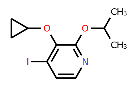 CAS 1243287-74-2 | 3-Cyclopropoxy-4-iodo-2-isopropoxypyridine