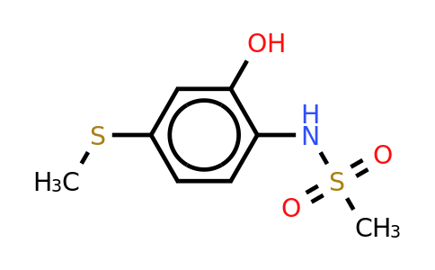CAS 1243287-81-1 | N-(2-hydroxy-4-(methylthio)phenyl)methanesulfonamide