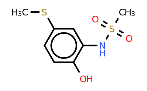 CAS 1243287-88-8 | N-(2-hydroxy-5-(methylthio)phenyl)methanesulfonamide