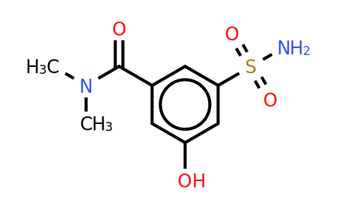 CAS 1243287-92-4 | 3-Hydroxy-N,n-dimethyl-5-sulfamoylbenzamide