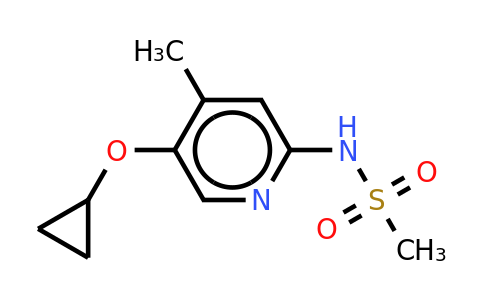 CAS 1243287-98-0 | N-(5-cyclopropoxy-4-methylpyridin-2-YL)methanesulfonamide