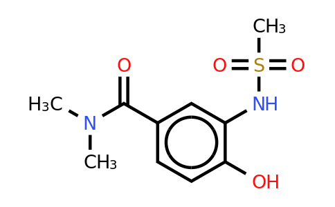 CAS 1243288-01-8 | 4-Hydroxy-N,n-dimethyl-3-(methylsulfonamido)benzamide