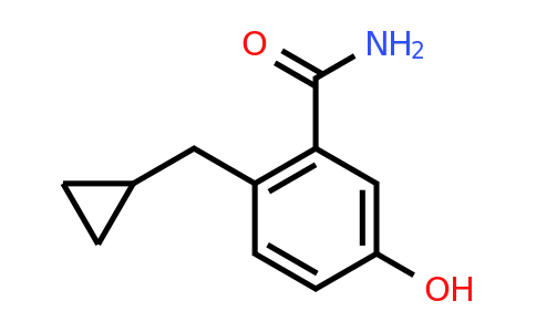 CAS 1243288-13-2 | 2-(Cyclopropylmethyl)-5-hydroxybenzamide